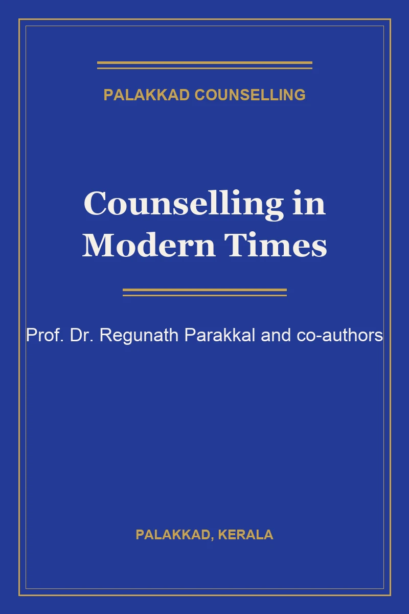 Book cover of Counselling in Modern Times, co-authored by Prof. Dr. Regunath Parakkal